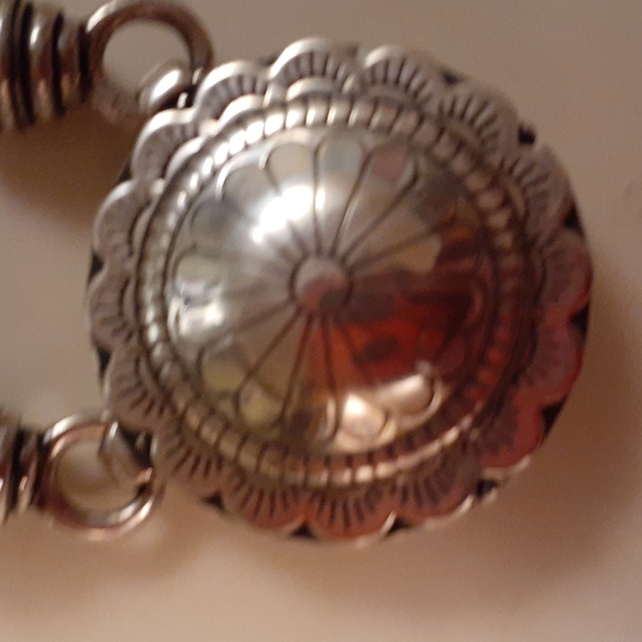 Vintage estate! Sterling silver and lapis 2 in one necklace - Picture 4 of 9